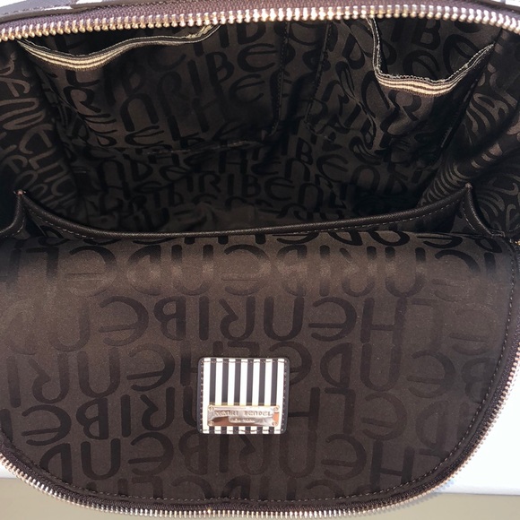 Henri Bendel Leather Backpack NWOT - Picture 8 of 8